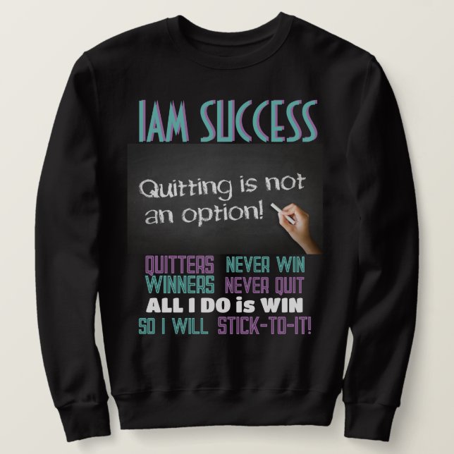 Sweatshirt T-shirt STICK-TO-IT (Design devant)