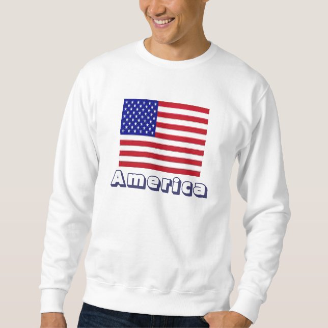 Sweatshirt T-shirt USA (Devant)