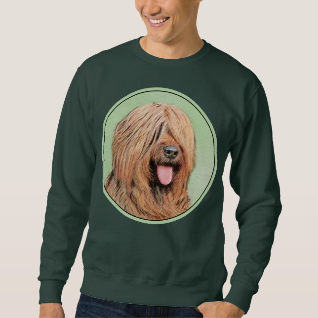 Sweatshirt Tableau de bord - Joli art original chien (Devant)