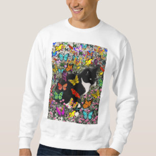 Sweatshirt Taches de rousseur dans les papillons - smoking