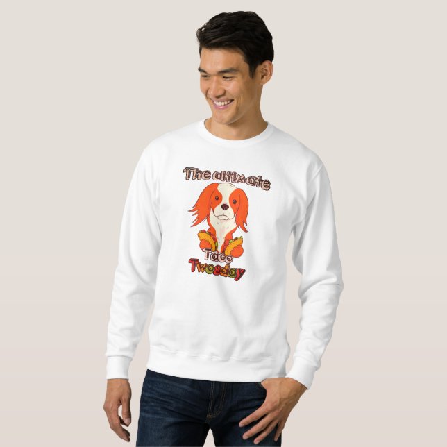 Sweatshirt Taco Twosday Chiots 2-22-22 (Devant entier)