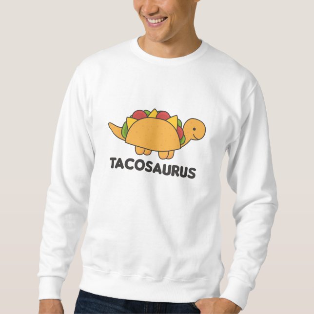 Sweatshirt Tacosaurus Cinco De Mayo Dinosaur Dino Amusant (Devant)