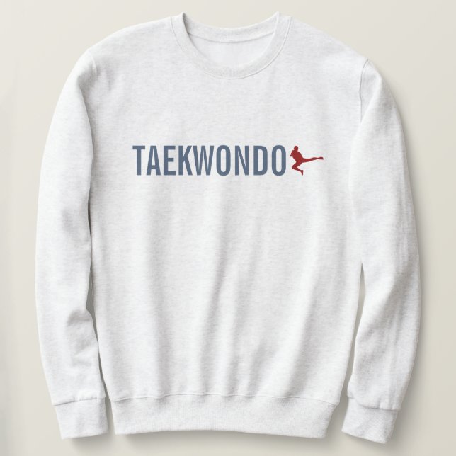Sweatshirt Taekwondo (Design devant)