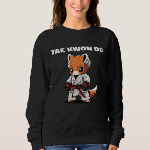 Sweatshirt Taekwondo TKD Fox Kid Fighter