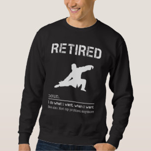 Sweatshirt Tai Chi Je Fais Ce Que Je Veux Quand Je Veux Voir