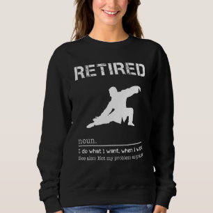 Sweatshirt Tai Chi Je Fais Ce Que Je Veux Quand Je Veux Voir