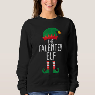 Sweatshirt Talentueux Elf frère jumelé Famille Groupe Christ