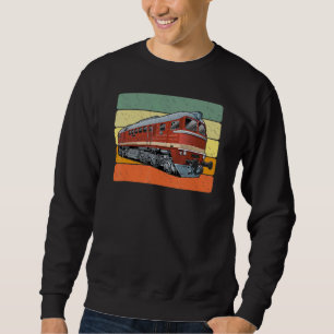Sweatshirt Tambour de la Taïga locomotive diesel Taiga Drum B