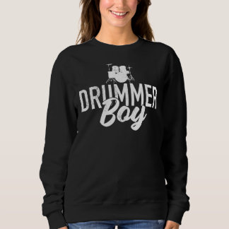 Sweatshirt Tambour Garçon Ensemble Vintage Pour Drumming Et P