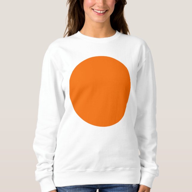 Sweatshirt Tangelo aux couleurs du printemps (Devant)