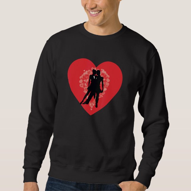 Sweatshirt Tango Dancers Couple Argentine Ballroom Dance Danc (Devant)