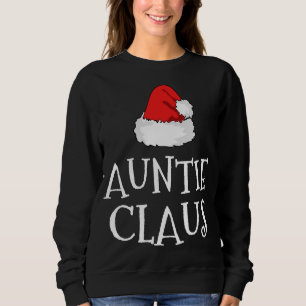 Sweatshirt Tante Claus Noël Casquette Famille Groupe de jumel