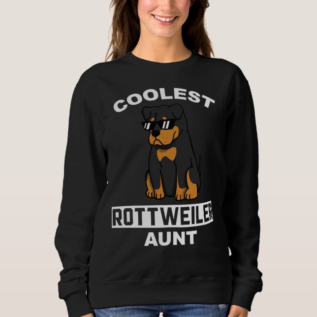 Sweatshirt Tante de rotation la plus froide (Devant)