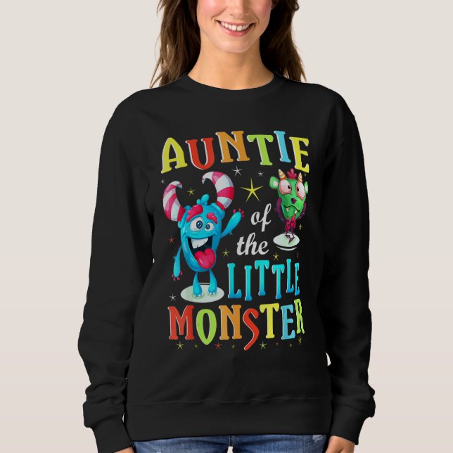 Sweatshirt Tante Du Petit Monstre (Devant)