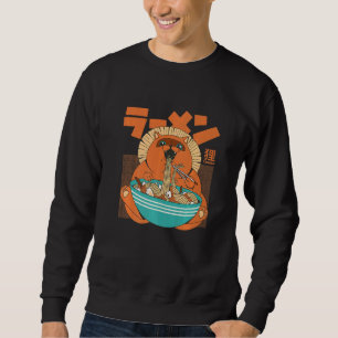 Sweatshirt Tanuki Yokai Japonais mignon Raccoon chien