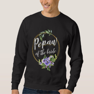 Sweatshirt Tapis de papaw de la mariée pour la douche de mari