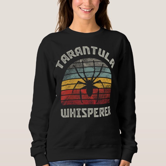 Sweatshirt Tarantula Whisperer (Devant)
