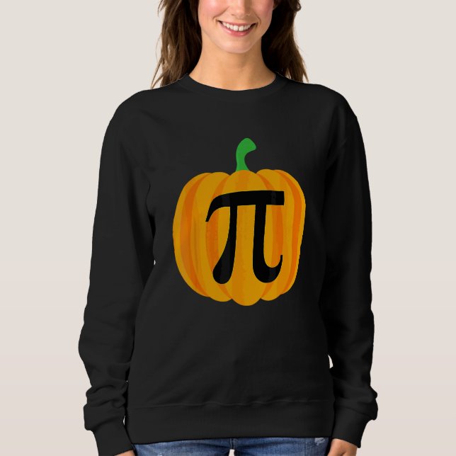 Sweatshirt Tarte à la citrouille Math   Halloween Action de g (Devant)