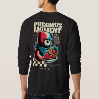 Sweatshirt Tarte aux fraises de l'ours à moment précieux