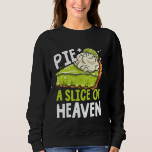 Sweatshirt Tarte Une tranche de paradis Tarte au citron vert