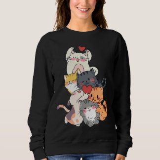 Sweatshirt Tas mignon de chat d'amour – Adorables chatons s'é