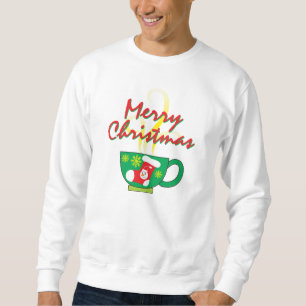 Sweatshirt Tasse de café chaude avec des femmes d'hommes de