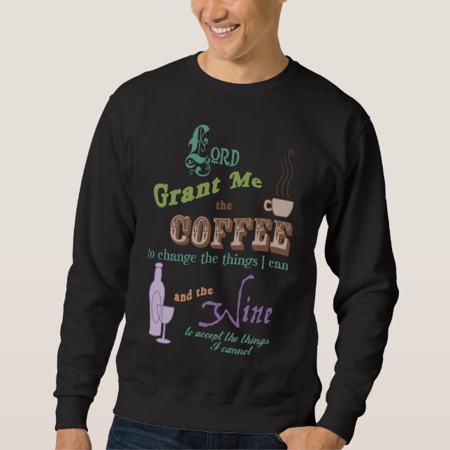Sweatshirt Tasse de sérénité (Devant)