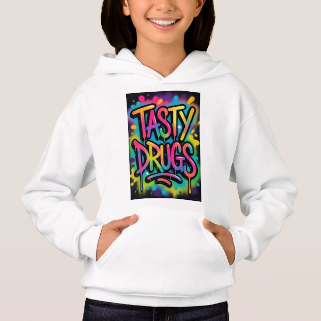 Sweatshirt Tasty Drugs (Devant)