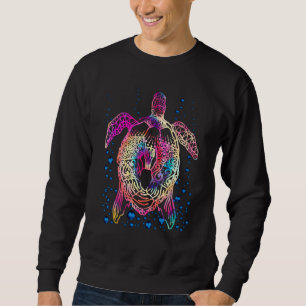 Sweatshirt Tatouage polynésien tribal Océan Amoureux des anim