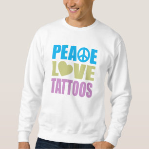Sweatshirt Tatouages Peace Love