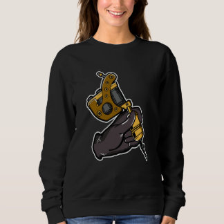 Sweatshirt Tattoo Machine Tattooist Inking Tattoo Artist