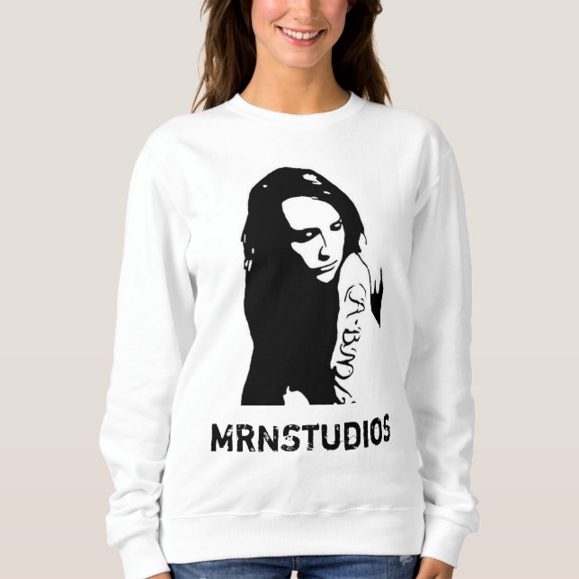 Sweatshirt Tattooed girl (Devant)