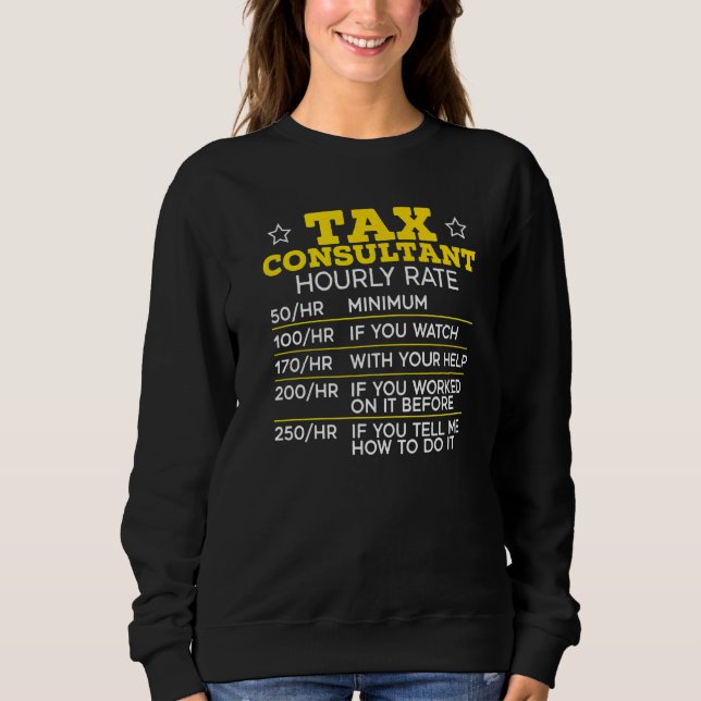 Sweatshirt Tax Consulting Accountant Accounting Tax Consultan (Devant)