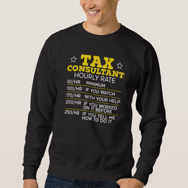 Sweatshirt Tax Consulting Accountant Accounting Tax Consultan (Devant)