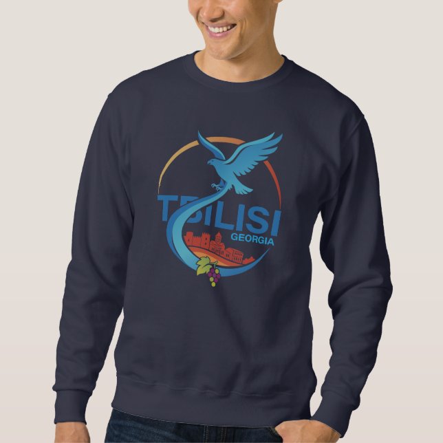 Sweatshirt Tbilissi Géorgie Europe orientale (Devant)