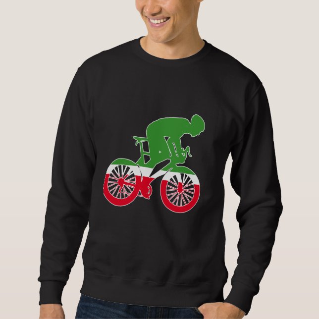 Sweatshirt Tchétchénie République Biker Nation Rider drapeaux (Devant)
