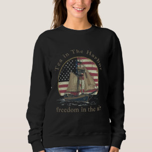 Sweatshirt Tea in The Harbour freedom in the air 4 juillet q