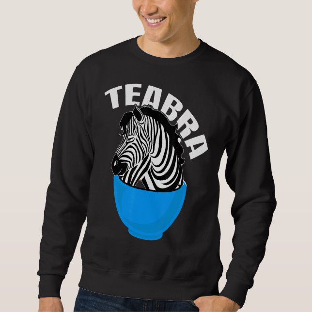 Sweatshirt Teabra Tea Zebra (Devant)
