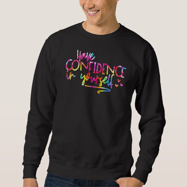 Sweatshirt Teac Jour D'Essai De Tie Dye (Devant)