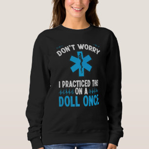 Sweatshirt Technicien d'ambulance EMT Paramédic Soigneur d'ur