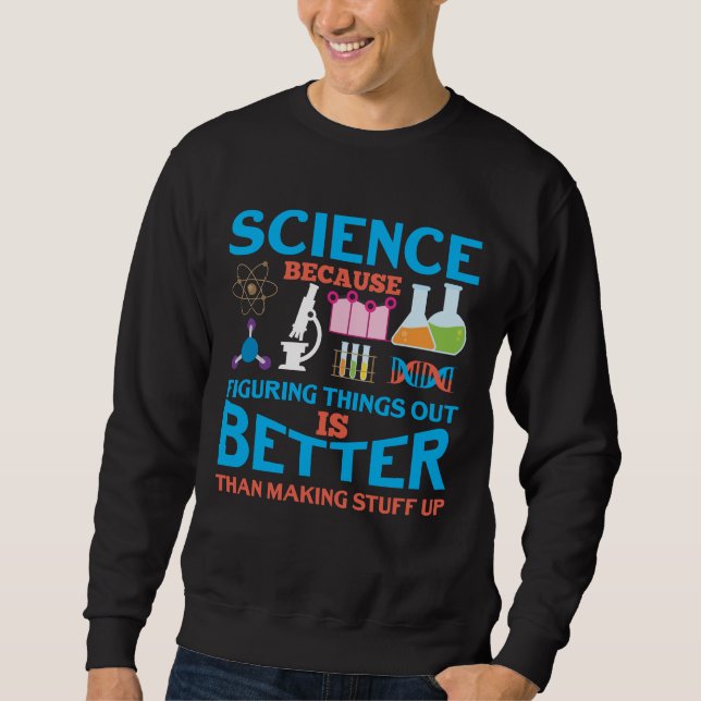 Sweatshirt Technicien de laboratoire du Laboratoire des scien (Devant)