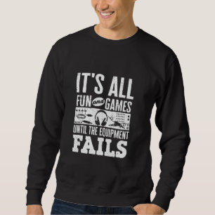 Sweatshirt Technicien en audiovisuel Av Technicien AV Tech Fu