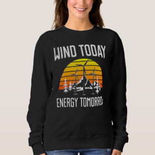 Sweatshirt Technicien en turbines éoliennes de demain