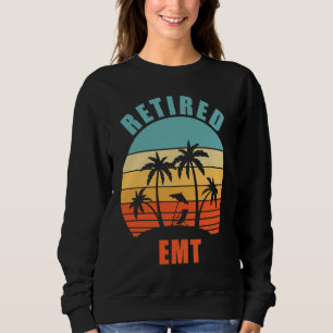 Sweatshirt Technicien médical d'urgence à la retraite Paraméd