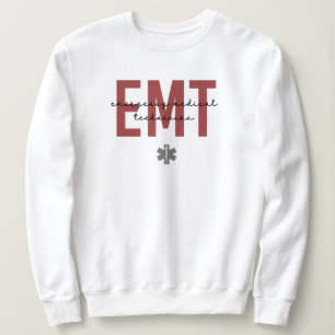 Sweatshirt Technicien Médicale en urgence EMT