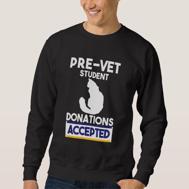 Sweatshirt Technicien vétérinaire vétérinaire Vet Student Tec (Devant)