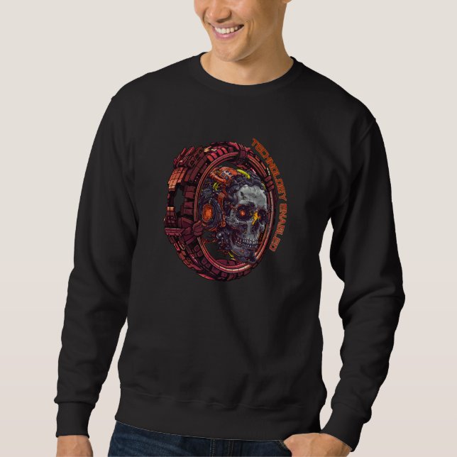 Sweatshirt Technologie activée (Devant)