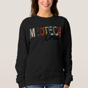 Sweatshirt Technologie Médicale Tech Crew Leopard Med Tech