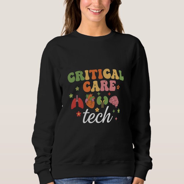 Sweatshirt Technologue de soins intensifs cool T-shirt groovy (Devant)