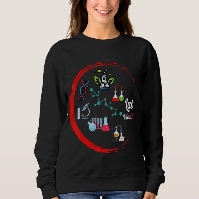 Sweatshirt Technologue Lab Week 2022 Laboratoire Tech Cool Te (Devant)